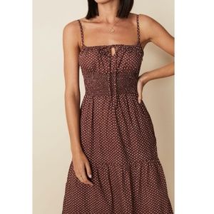 Faithfull the Brand Canyon Polka Dot Dress